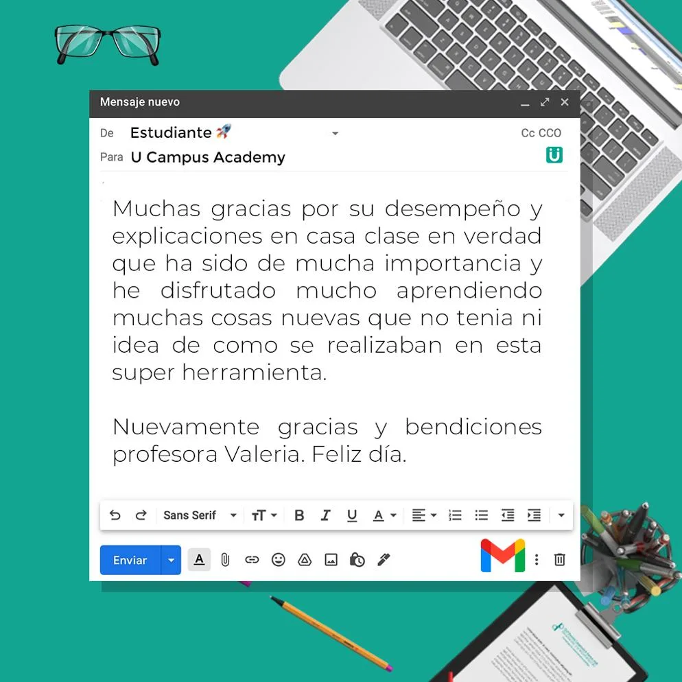 Testimonio sobre las explicaciones del curso